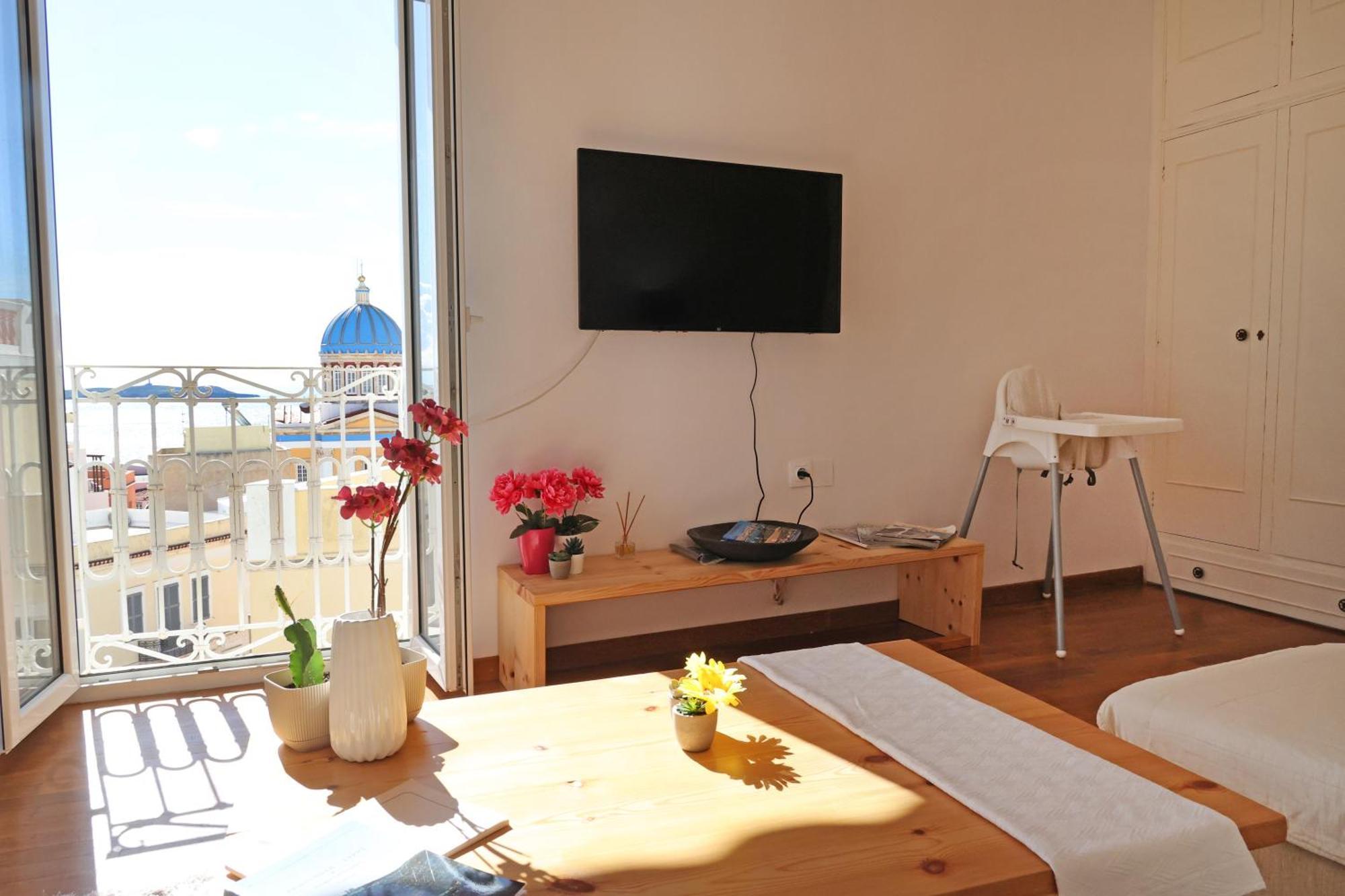 San Nikolas View Guest House Ermupoli Exteriér fotografie