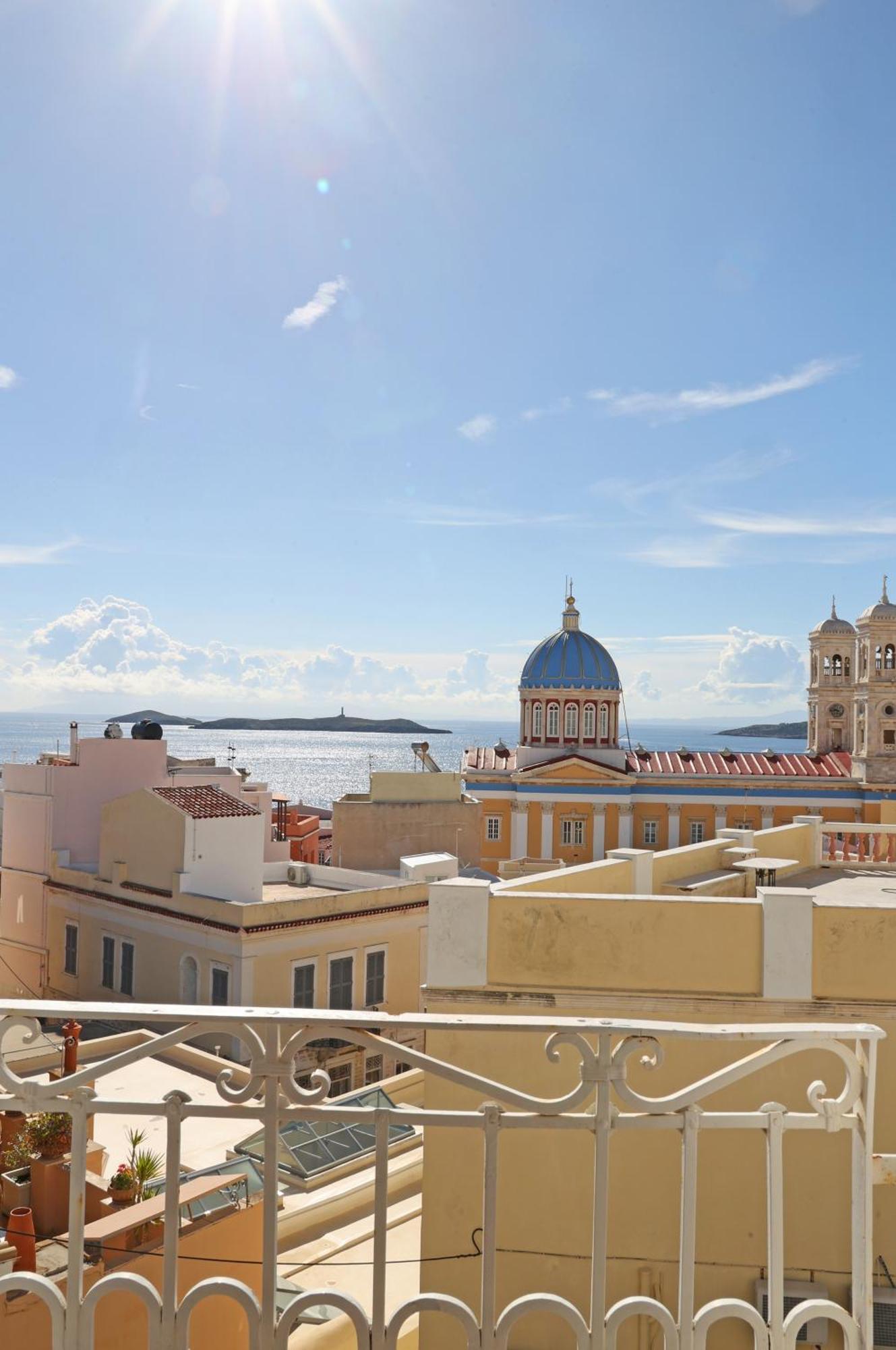 San Nikolas View Guest House Ermupoli Exteriér fotografie