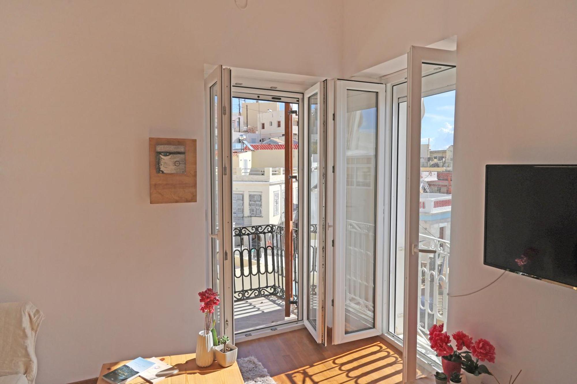 San Nikolas View Guest House Ermupoli Exteriér fotografie